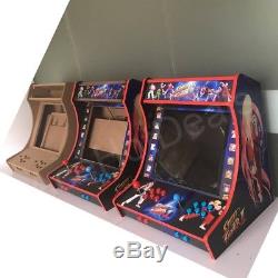 Bartop Arcade Game Machine Cabinet Raspberry Pi B+ Retro Game Console 128GB