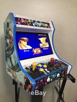 Bartop Arcade Machine Homemade, Led on Marquee With 540 Classic Games 2 Players