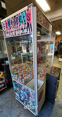 Bean Pets Candy or Ducks Claw Crane Prize Redemption Arcade Machine WORKING