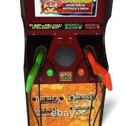 Big Buck World Shooter Hunting Arcade Game Machine Cabinet With 4 Game Modes