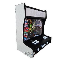 Black and White Themed Wall Mountable Arcade Machine