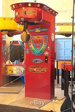 Boxer Punching Bag Arcade Game Coin Operated Machine NEW