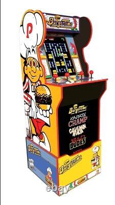 Burgertime Arcade1Up Arcade Machine BUILT with Riser. No Box. SURPRISE, AZ