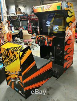 CRAZY TAXI HIGH ROLLER Arcade Sit Down Driving Arcade Video Game Machine! LCD