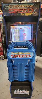 Califirnia Speed Arcade Sit Down Driving Racing Video Game Machine Cruisin