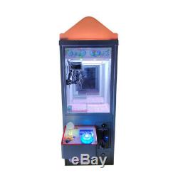 Candy catcher machine coin operated plush toys claw crane machine with LED top