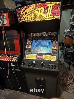 Capcom STREET FIGHTER 2 Arcade Machine 100% Working Game! Classic Fighter