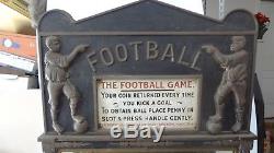 Cast Iron Football Arcade Machine c1896