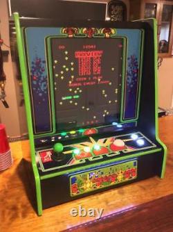 Centipede Bar Top Arcade Machine 60 in 1 Classic Games LED Buttons with Trackball
