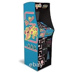 Class of 81' Deluxe Arcade Game 5' Cabinet 2 Classic Games Galaga, Ms Pac Man