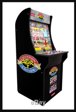 Classic Street Fighter Machine With Authentic Arcade Controls Best Game Cabinet