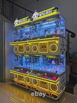 Claw machine (the whole machine) arcade game (1 pcs for 4 players)