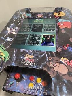 Cocktail Arcade Game 60 Classic Games Adult SIze Two Stools INCLUDED