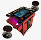 Cocktail Arcade Machine Track Ball 412 Classic Games Cherry Wood Commercial