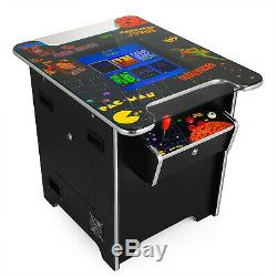 Cocktail Arcade Machine With 60 Classic Games Console Tempered Glass HOT