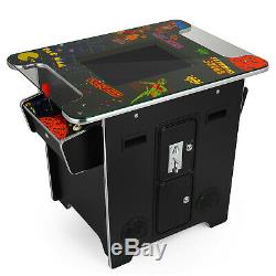 Cocktail Arcade Machine With 60 Classic Games Console Tempered Glass HOT