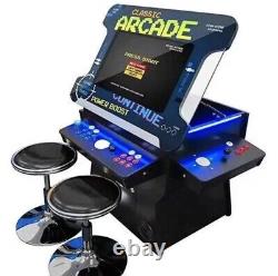 Cocktail Arcade Sitdown Machine 4 Player 19 LCD 3300 Retro Games Mortal Kombat