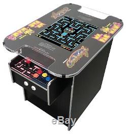 Commercial Grade Cocktail Arcade Machine With 60 Classic Games- Galaga-Ms PacMan