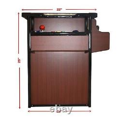 Commercial Grade Cocktail Arcade Machine withTrackballs 1033 Classic Games