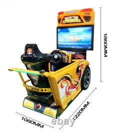 Commercial Racing Speed Driving Ride Coin Operated Arcade Game Machine SEE VIDEO
