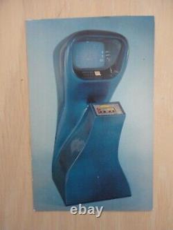 Computer Space Video Arcade Machine Post Card Original Nutting Item