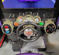 Cruisn Exotica Arcade Sit Down Driving Racing Video Game Machine 27 LCD #A1
