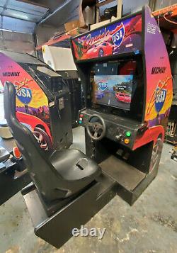 Cruisn' USA Arcade Driving Racing Video Game Machine WORKS GREAT! LCD! Cruisin 2