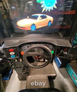 Cruisn' World Arcade Sit Down Driving Racing Video Game Machine WORKS! Cruisin