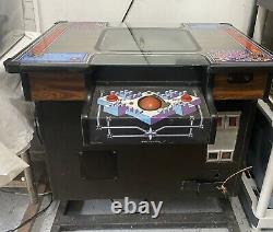 Crystal Castles Rare Cocktail Table Full Size Arcade Machine