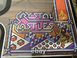 Crystal Castles Rare Cocktail Table Full Size Arcade Machine