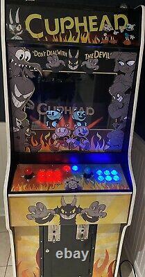 Cuphead Arcade Machine Full Size Custom