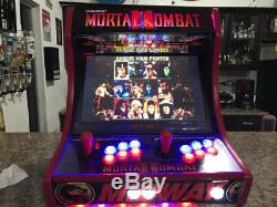 Custom Made MORTAL KOMBAT Arcade Machine. 16,000 Games! Free Shipping! Hyperspin