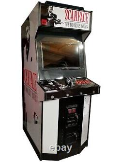 Custom SCARFACE Video Arcade Machine & Media Entertainment Gaming Center Console