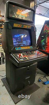 DIE HARD Full Size Fighting Arcade Video Game Machine! WORKS GREAT