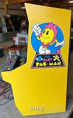 Dedicated 1982 Bally Midway BABY PAC-MAN Video Arcade/Pinball Machine Hybrid