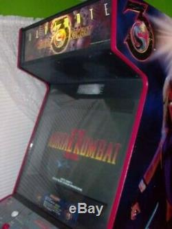 Dedicated Ultimate Mortal Kombat 3 Arcade Machine with MK1, MKII, & MK4 Boards
