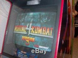 Dedicated Ultimate Mortal Kombat 3 Arcade Machine with MK1, MKII, & MK4 Boards