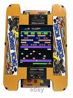 Donkey Kong Arcade Table Machine Upgraded with 60 Classic Games Ms PacMan Galaga