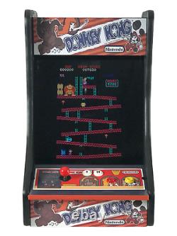 Donkey Kong Countertop Arcade Machine Upgraded with 60 Games Ms Pac-Man Galaga