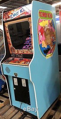 Donkey Kong Working Arcade Machine Blue Cab READ DESCRIPTION