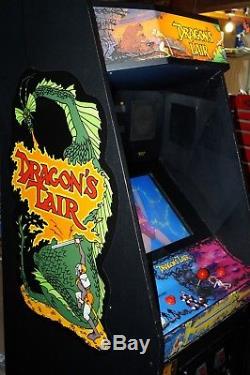 Dragon's Lair Arcade Machine with Dexter