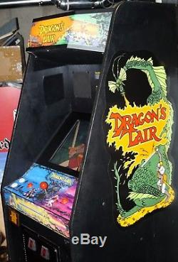 Dragon's Lair Arcade Machine with Dexter