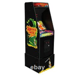 Dragons Lair Video Arcade Retro Machine 3 Game in 1 Classic Cabinet Custom Riser