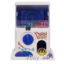 Electronic Capsule Toy Machine Kids Arcade Game Home With Flash Music& Light