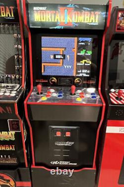 FLASH SALE Arcade 1Up, Mortal Kombat Legacy 12-in-1/riser & Lighted Marquee Mint