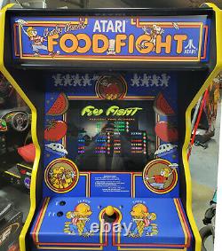 FOOD FIGHT Atari Full Size Arcade Machine Stand Up Classic Game REPRODUCTION