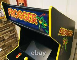 FROGGER Custom 1/4 Scale Arcade Machine (60-in-1 Classic Games) with Coin Door
