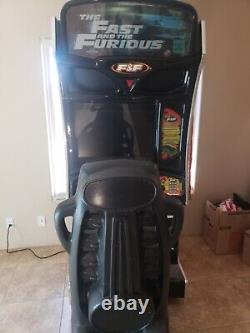 Fast & Furious Sit Down Arcade Driving Video Game Machine 24 LCD Paul Walker #1