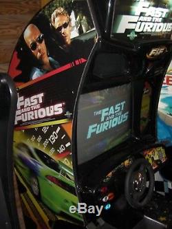 Fast & Furious racing driving arcade video game cabinet machine working ohio