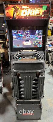Fast and Furious DRIFT Sit Down Arcade Driving Video Game Machine 27 LCD